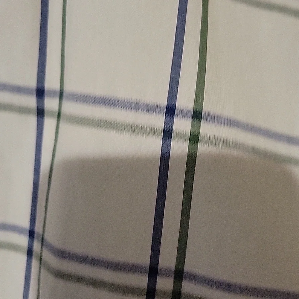 J.‎ Crew Button Down Longsleeve Plaid Shirt White Mens Size Large